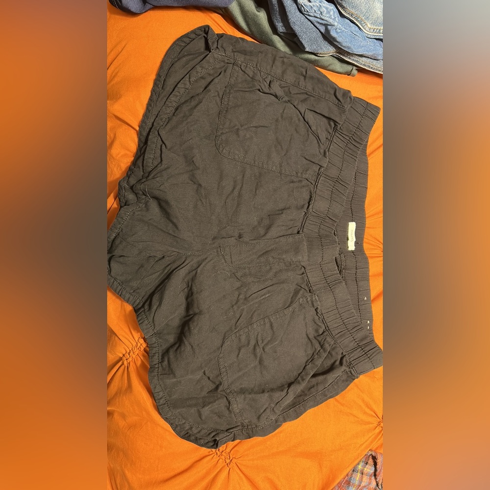 Black cargo shortS